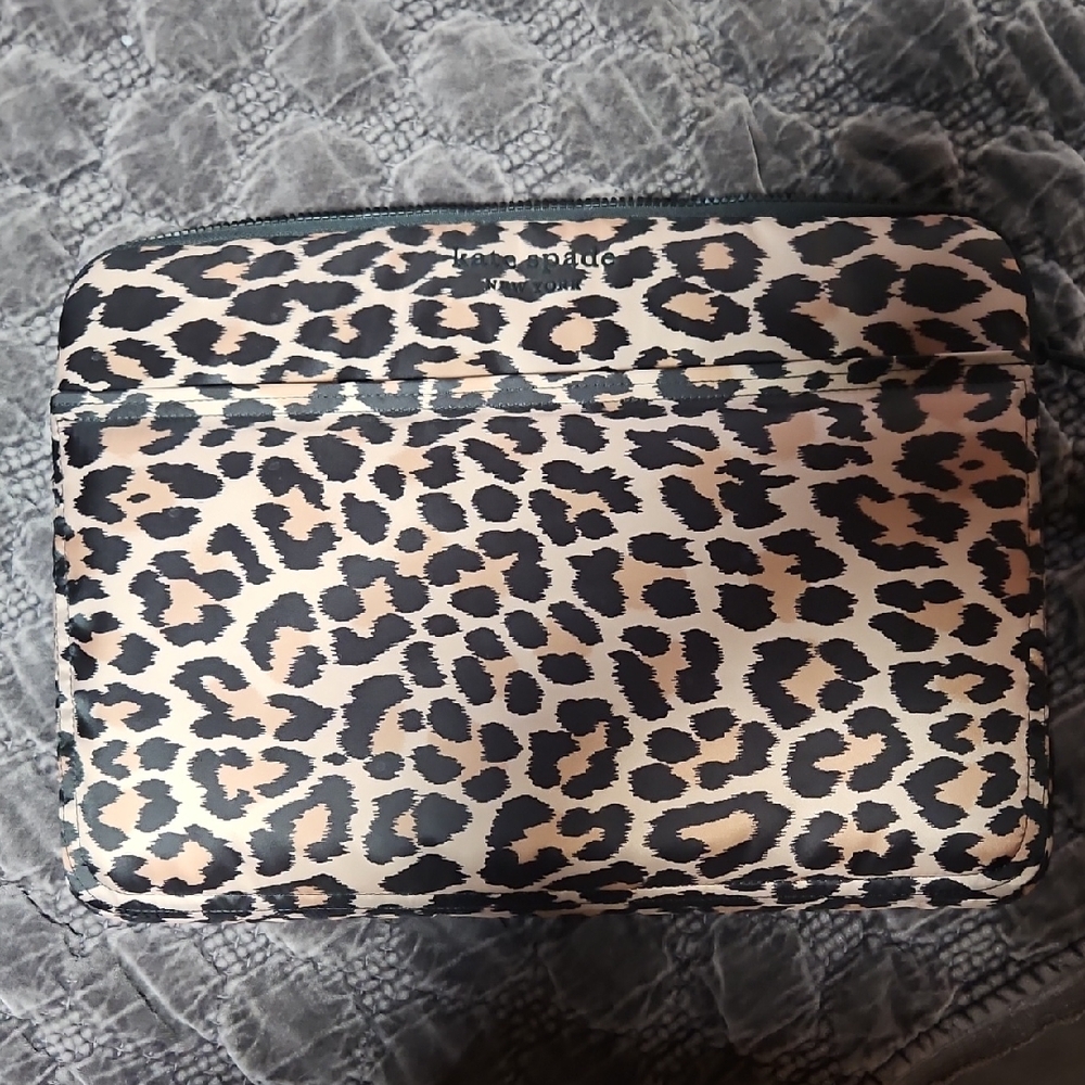 Kate Spade Leopard Print Laptop Bag